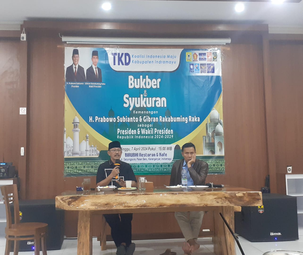 Bukber TKD Koalisi Indonesia Maju Kabupaten Indramayu