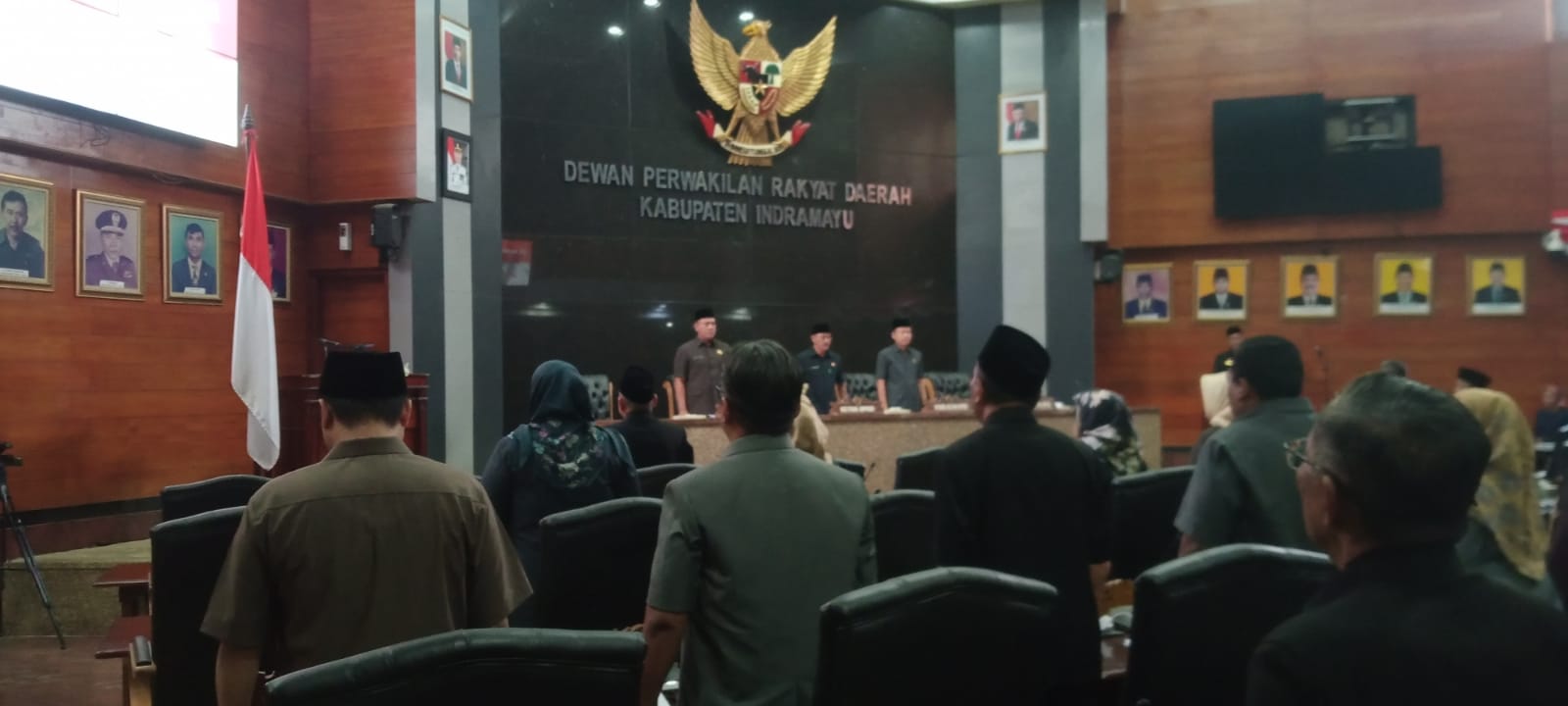 Rapat Paripurna DPRD Kabupaten Indramayu Dalam Rangka Penyampaian Jawaban Bupati Atas Pemandangan Umum Fraksi Golkar Terhadap Laporan Keterangan Pertanggungjawaban (LKPJ) Bupati Tahun 2023