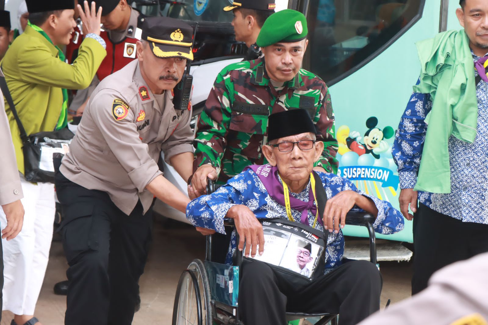 Kapolres Indramayu Siapkan Pelayanan Khusus untuk Jamaah Haji Lansia