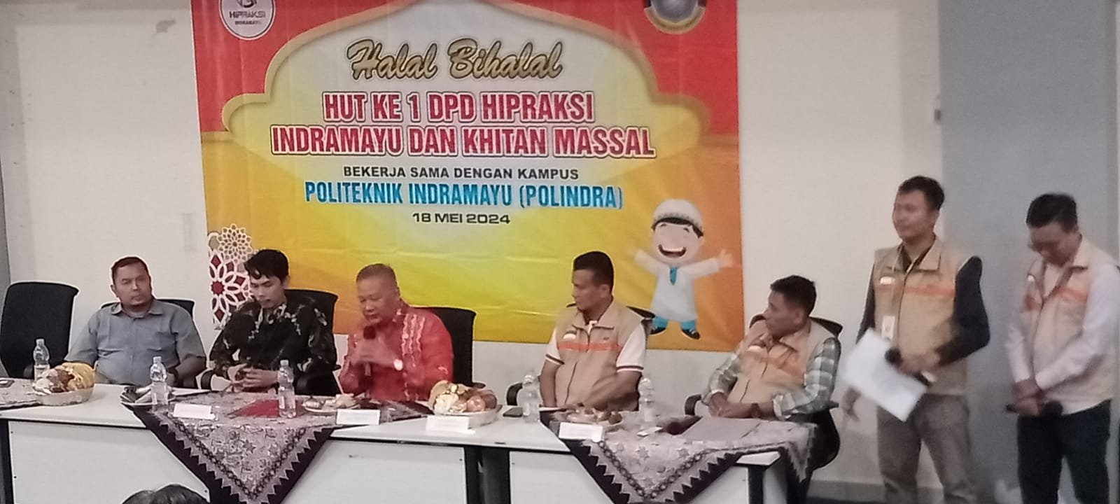 Halal Bihalal Hut Ke-1 DPD HIPRAKSI Indramayu Dan Khitanan Masal