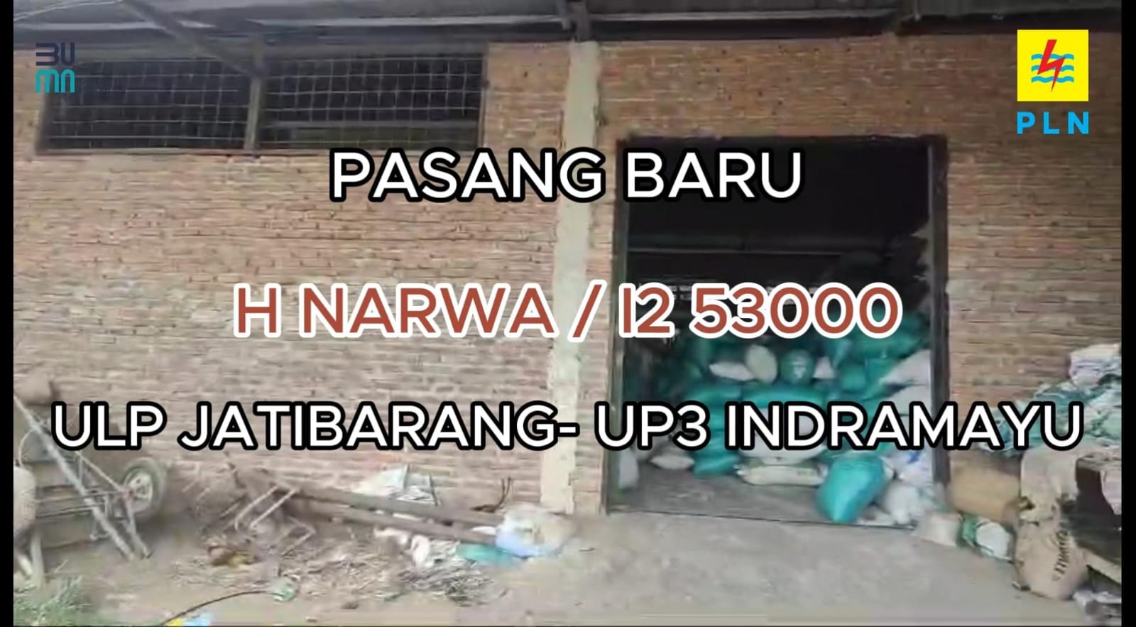 Listriki Penggilingan Padi H. Narwa 53 kVA, PLN Indramayu Siap Dukung Industri Agriculture