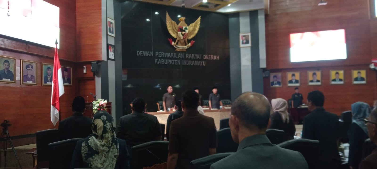 Penyampaian Jawaban Fraksi Demokrat Perindo Atas Pendapat Bupati Terhadap Rancangan Peraturan Daerah Inisiatif DPRD Kabupaten Indramayu Dalam Sidang Paripurna