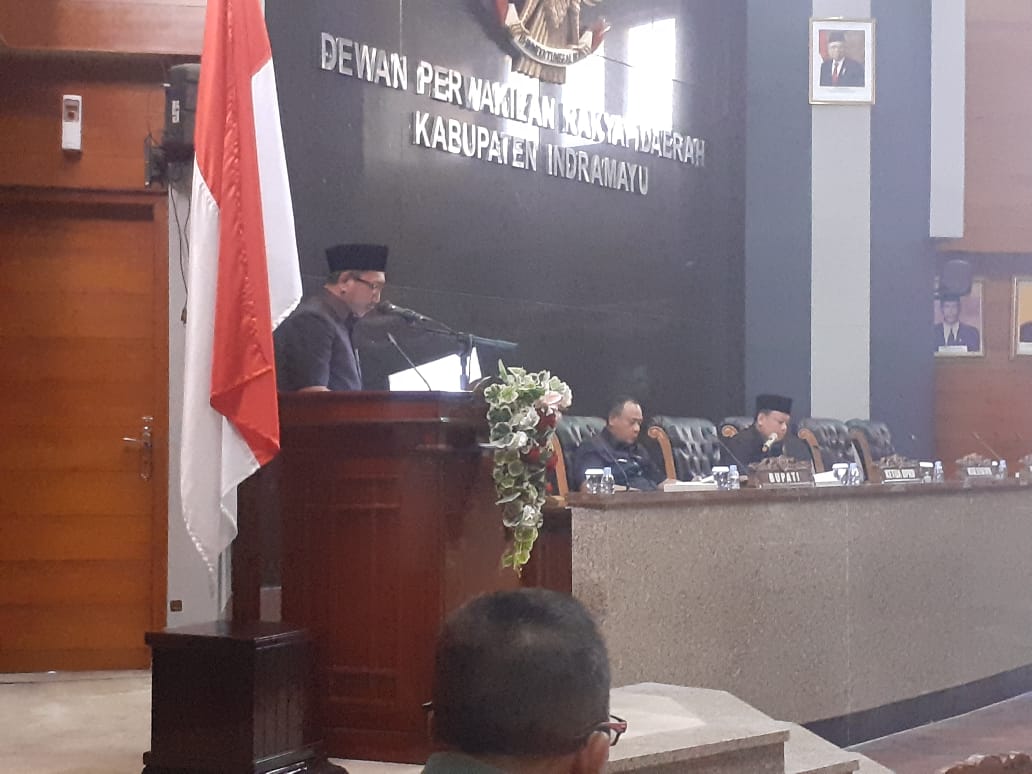 Sidang Paripurna DPRD Kabupaten Indramayu Tentang Pandangan Umum Fraksi Partai Golkar Terhadap Laporan Pertanggungjawaban Dan Rencana Peraturan Daerah