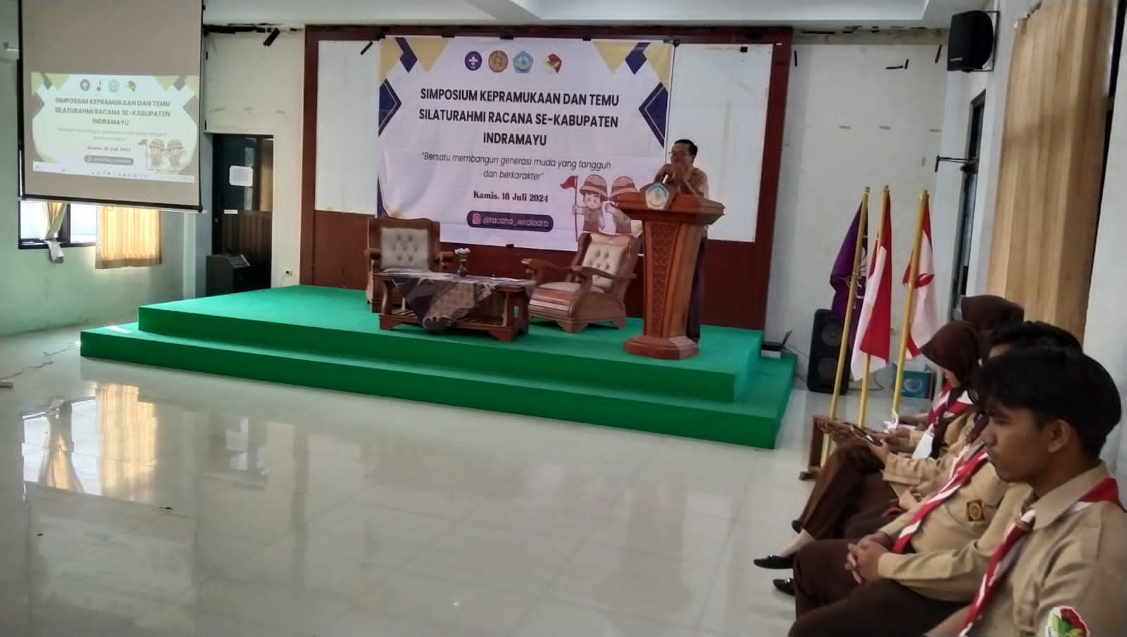 Pramuka UNWIR Mengadakan Pertemuan UKM Seluruh Indramayu