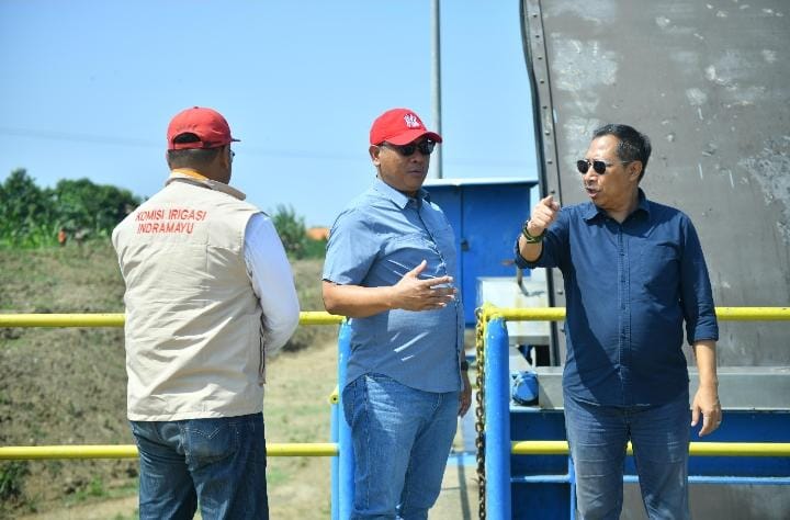 Debit Cimanuk Naik, Pjs. Bupati Indramayu Pastikan Kondisi Aman