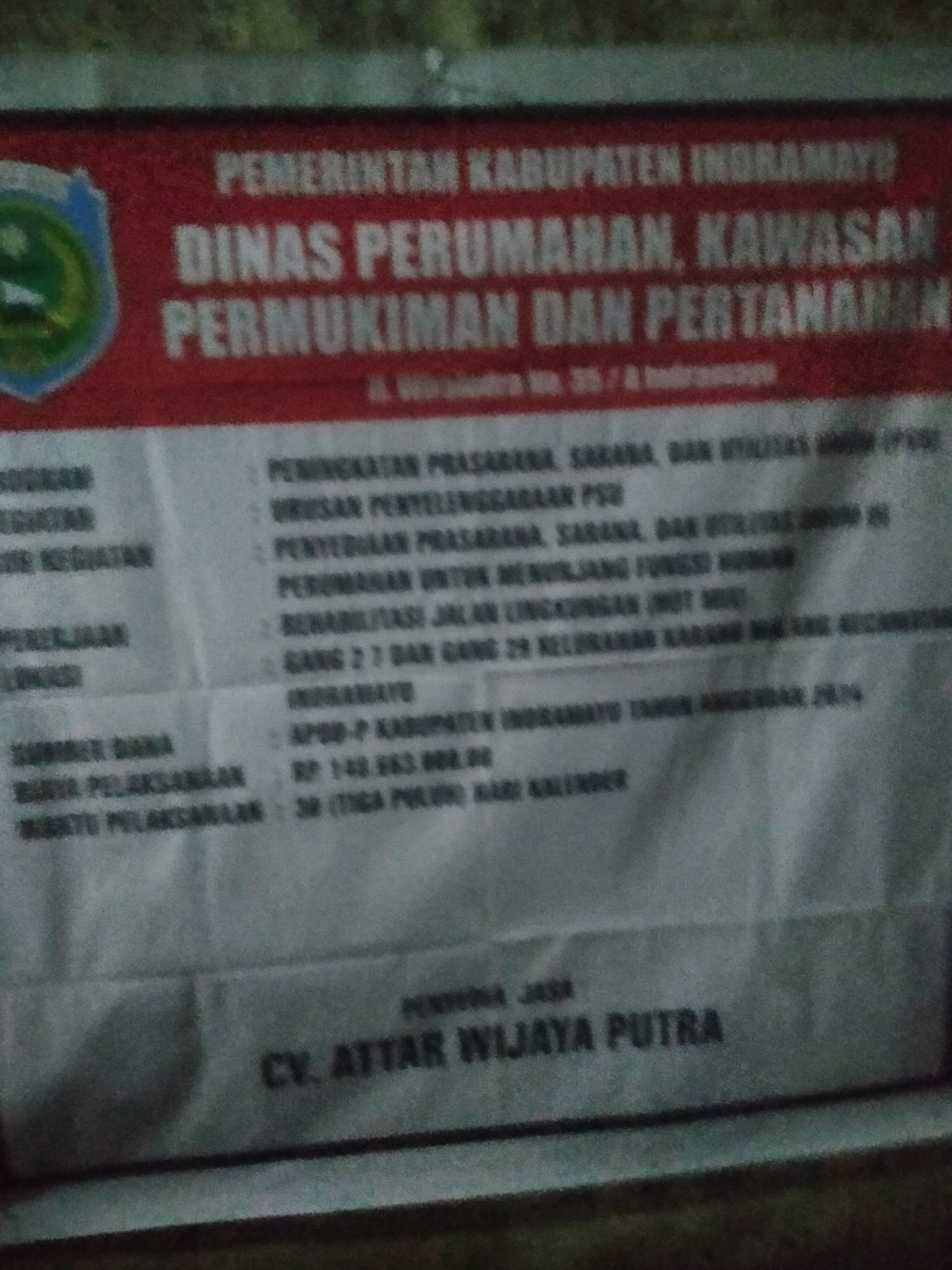 Proyek jalan Hotmix Kelurahan Karang Anyar di Duga Asal Jadi.